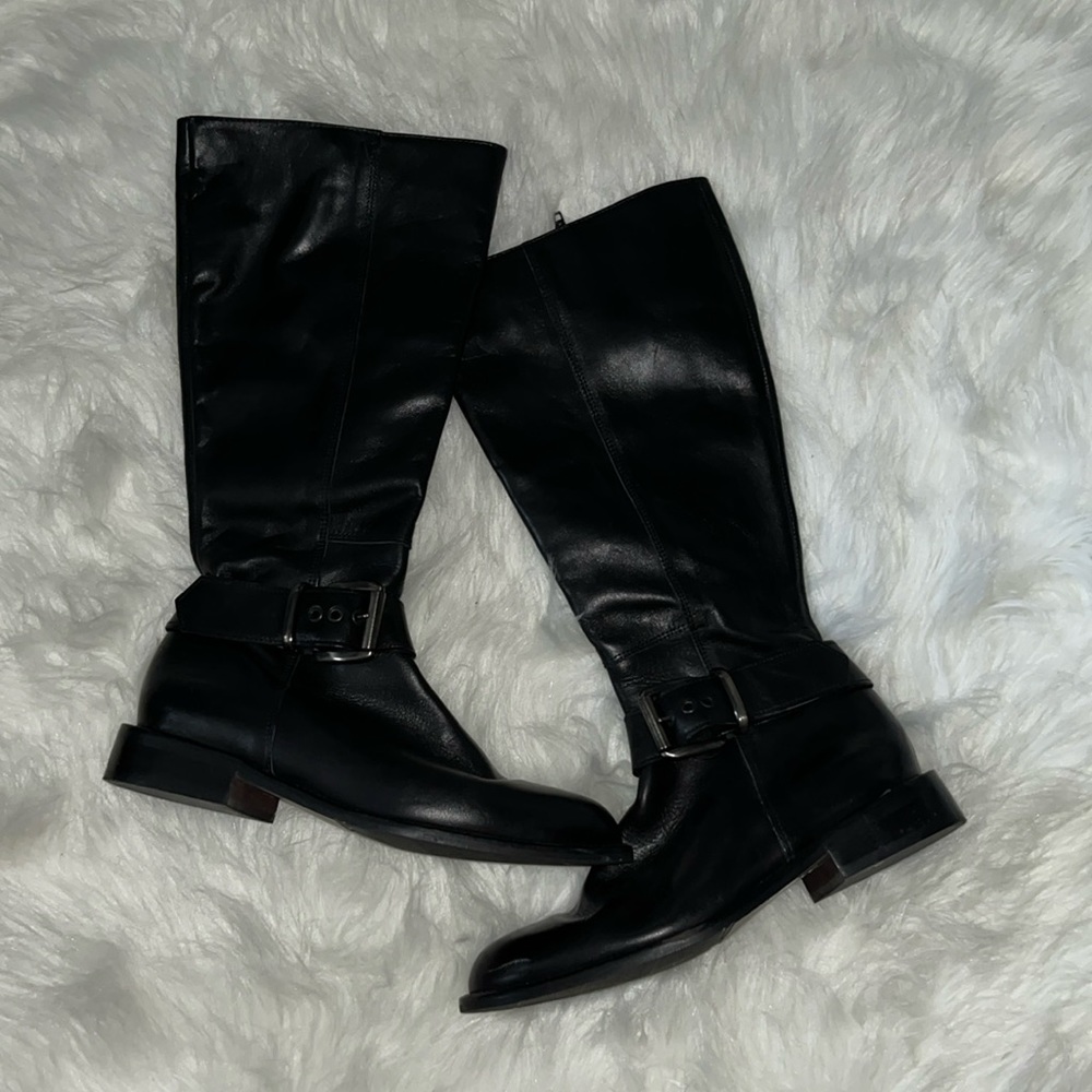 Davos Gamma Leather Buckle Boots